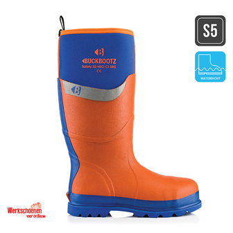 Buckler Boots BBZ6000OR S5 werklaarzen oranje blauw